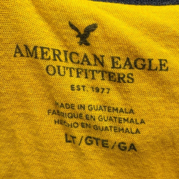 American Eagle Men’s Long Sleeve Size Large Tall - Picture 3 of 3